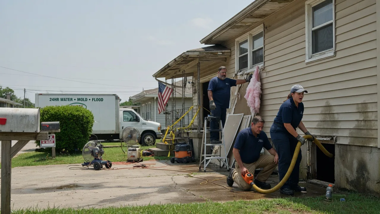 Water Damage Repair in Garden, MI near me